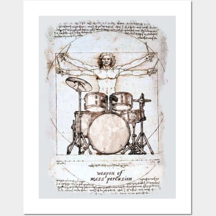 The Drummer - Weapons Of Mass Percussion Posters and Art